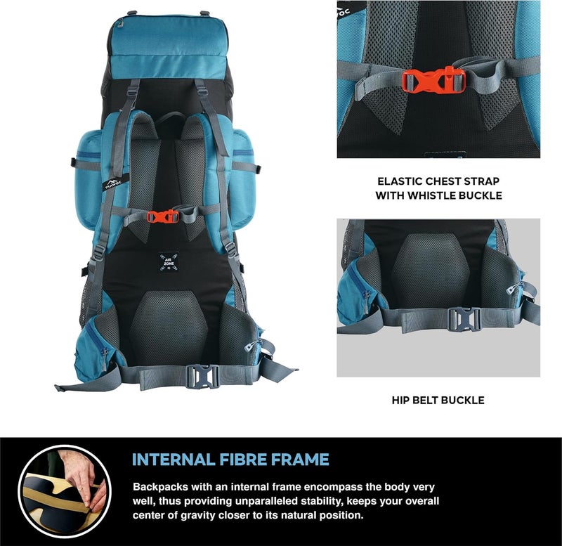TRAWOC PEAKPRO 75L Travel Backpack - Image 2