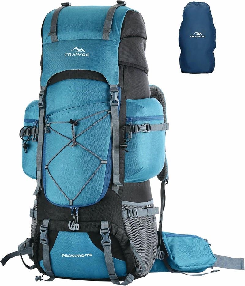 TRAWOC PEAKPRO 75L Travel Backpack - Image 1