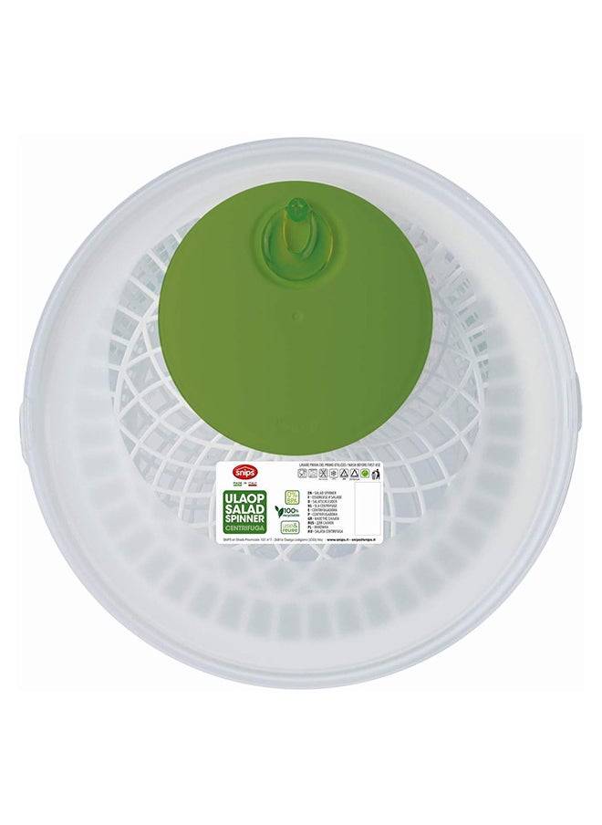 Snips Snips Spinner 4 Lt Salad Centrifuge Spinner Made In Italy Salad Decoration, Multicolor, 020396, Sn-020396  - Image 3