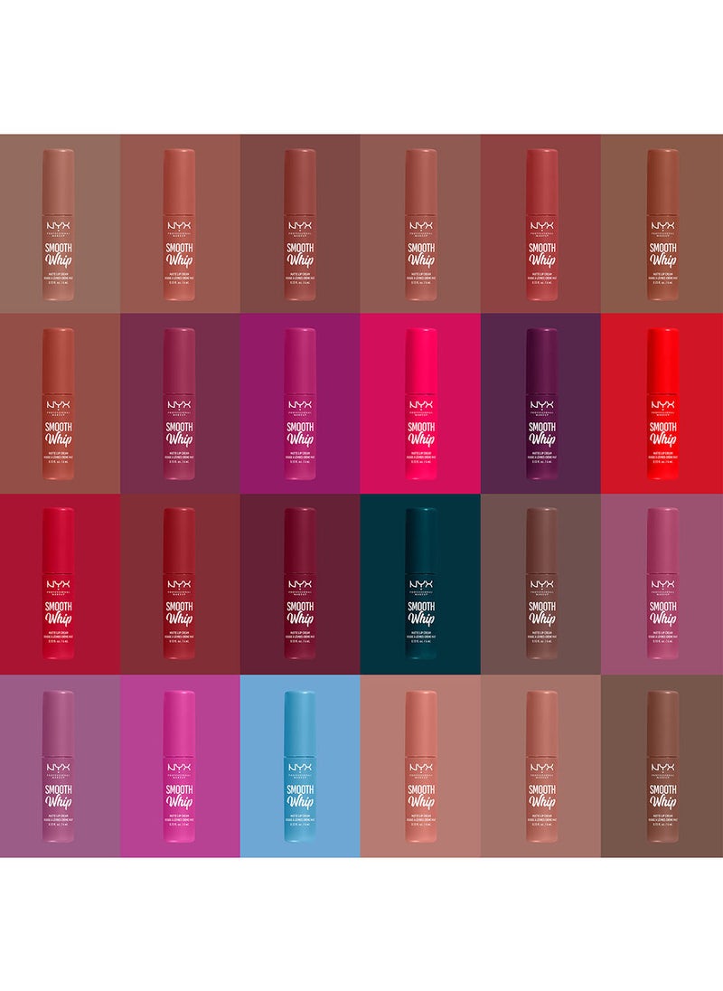 NYX PROFESSIONAL MAKEUP - Smooth Whip Matte Lip Cream - Berry Bed Sheets - Image 1