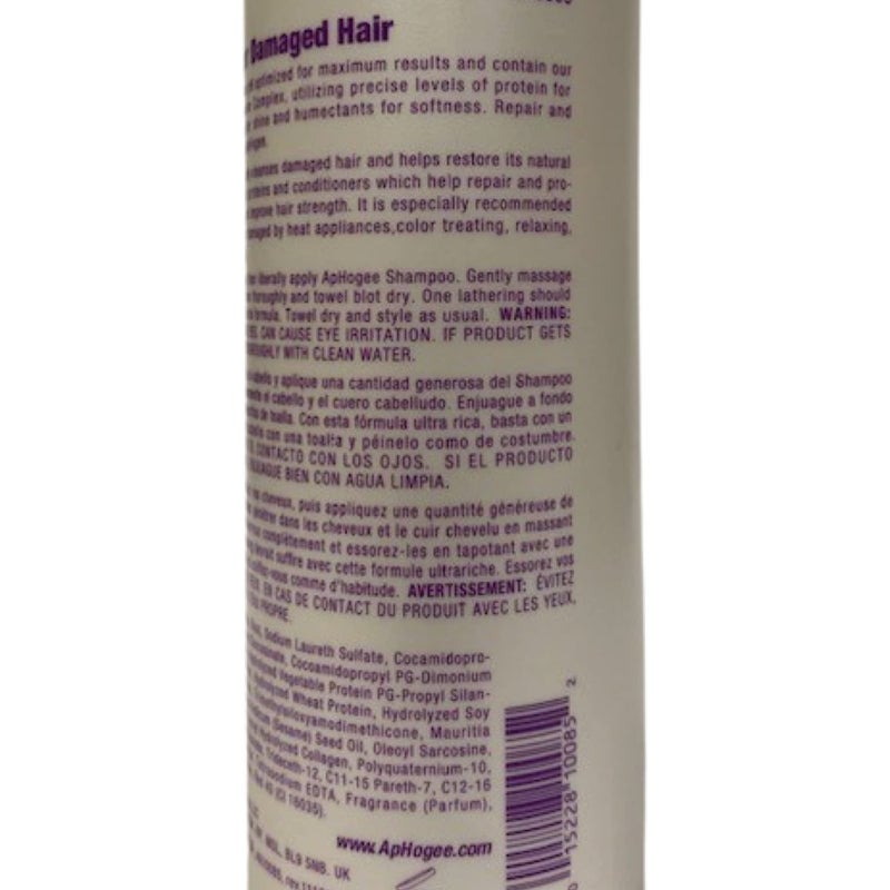 ApHogee Shampoo for Damaged Hair, 16 Fl Oz (Pack of 3)â€“ Restores Strength, Shine, and Manageability - Image 4