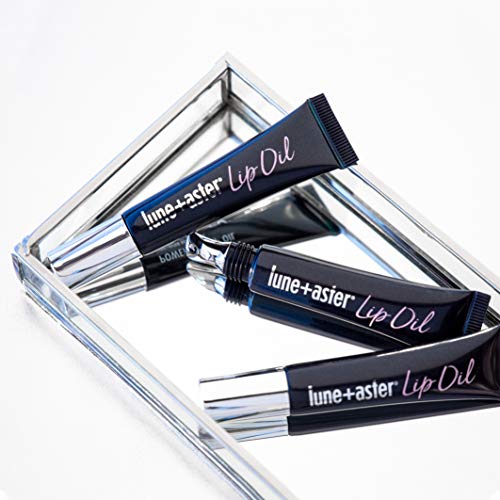 Lune+Aster Powerlips Lip Oil | Non-Tinted Lip Oil Adds Shine And Deep Hydration - Clear - Image 5