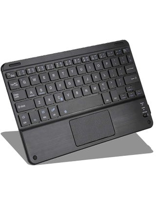 10 Inch Portable Wireless Bluetooth Keyboard with Touchpad Multi Function Media Keys Gaming Office Keypad for Smartphone Desktop Computer Tablet Laptop - pzsku/Z4E3DD1F5AA8BC8CDD7C0Z/45/_/1659362807/0a43b999-e5ec-4246-a720-3374ab081f2f