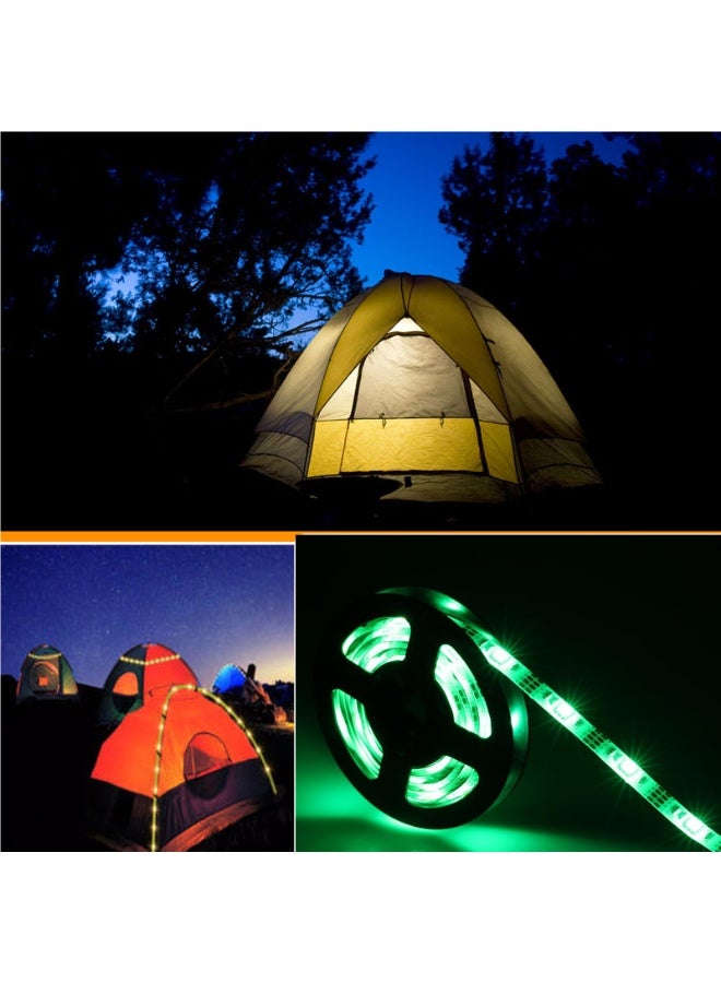 Daytoyz Battery Powered LED Strip Lights, 24-Keys Remote Controlled, DIY Indoor and Outdoor Decoration, 6.56ft Waterproof - Image 2