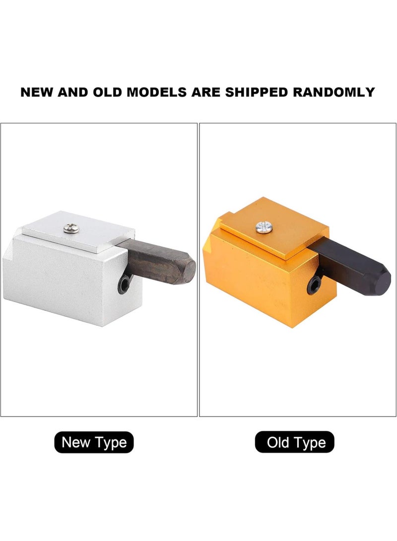 GGOOT Aluminium Alloy Square Embedded Hinge Door Lock Groove Angle Chisel Woodworking Tool for DIY Hand Tool Hardware Door Hinge  - Image 5