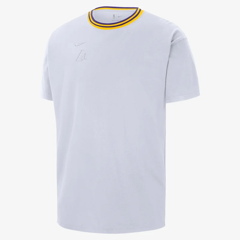 Nike Men's NBA Los Angeles Lakers Courtside City Edition Max90 T-Shirt