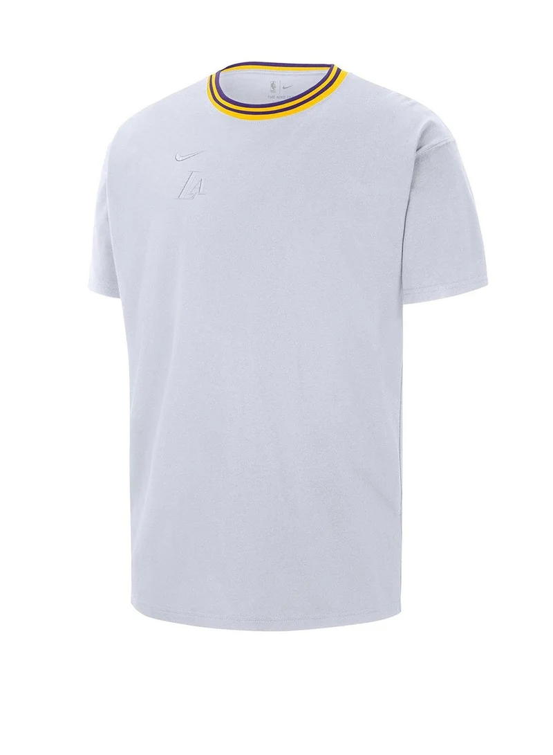 Nike Men's NBA Los Angeles Lakers Courtside City Edition Max90 T-Shirt