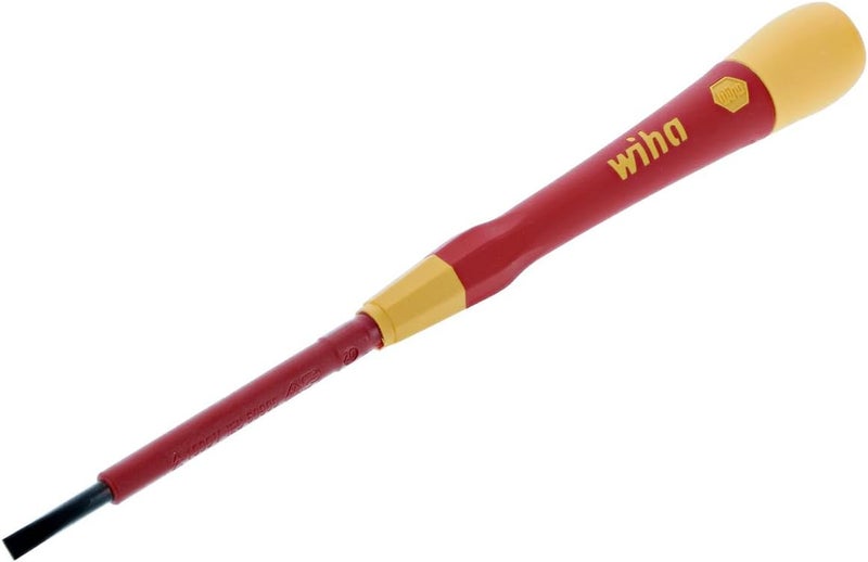 Wiha Insltd Slotted Screwdriver 964 in 320041 Each