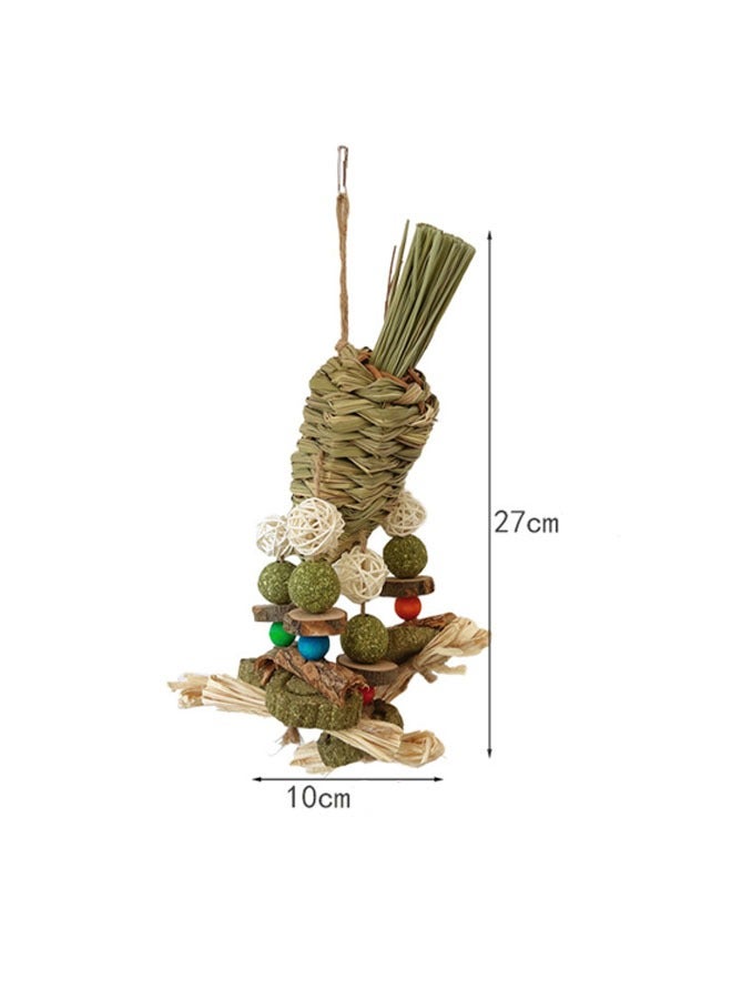 عام مجموعة من العناصر تشمل أرنب طوطو قاطع لعبة الهامستر، لعبة الدب الذهبي، أسنان العض، أسنان صحية، قش، جزرة، كرة العشب، هامستر، تصميم الحديقة. - Image 5