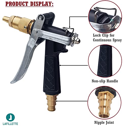 LAFILLETTE Classic Metal High Pressure Water Sprayer Wash Spray -Car,Garden,Home Cleaning,Bike, Plants. - Image 3