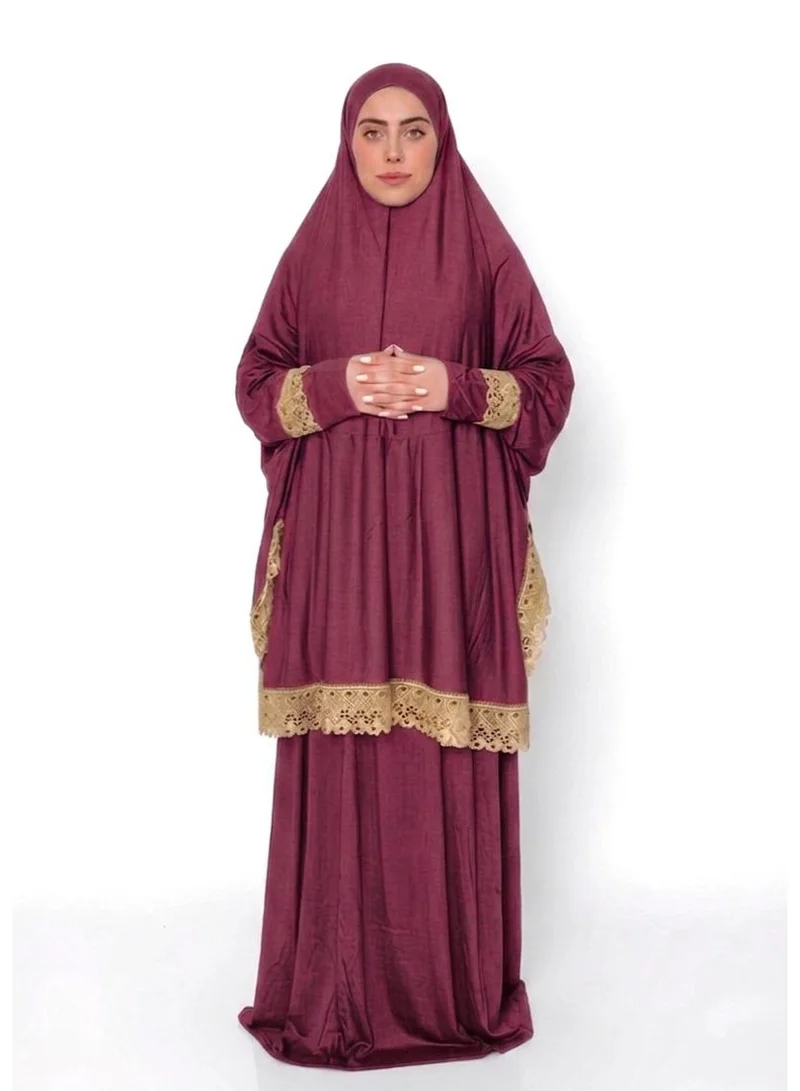 Two Piece Islamic prayer dress for women -Prayer Clothes Abaya For women -Umrah essentials for women -Prayer dress women