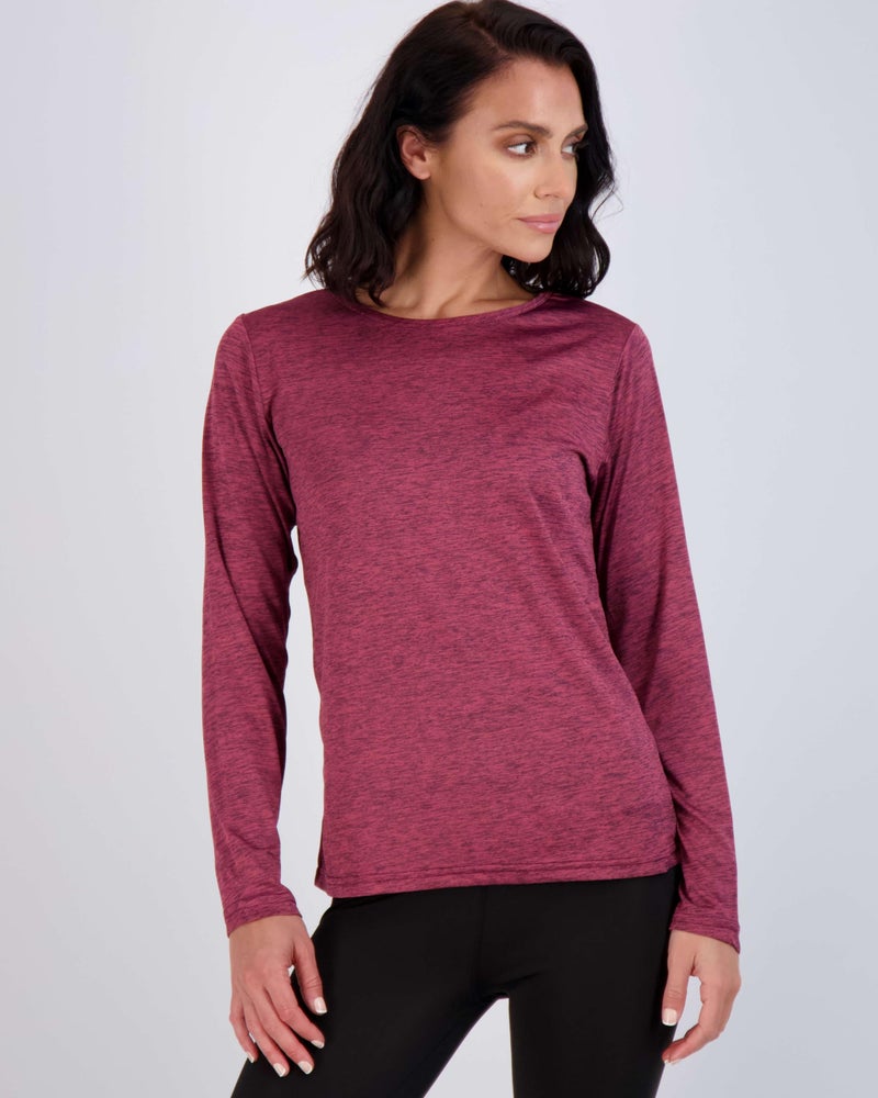 REALESSENTIALS Real Essentials 4 Pack: Women's UPF 50+ Quick Dry Fit Sun Shirts Long Sleeve UV SPF Hiking Top Outdoor (Available in Plus), Set 7, L, - Image 2
