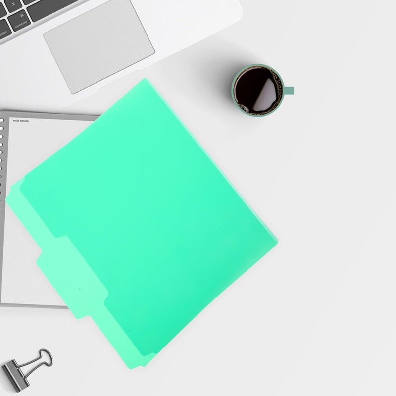 Plastic File Folders Set of 6 for Office Document Organization and Protection - Image 5