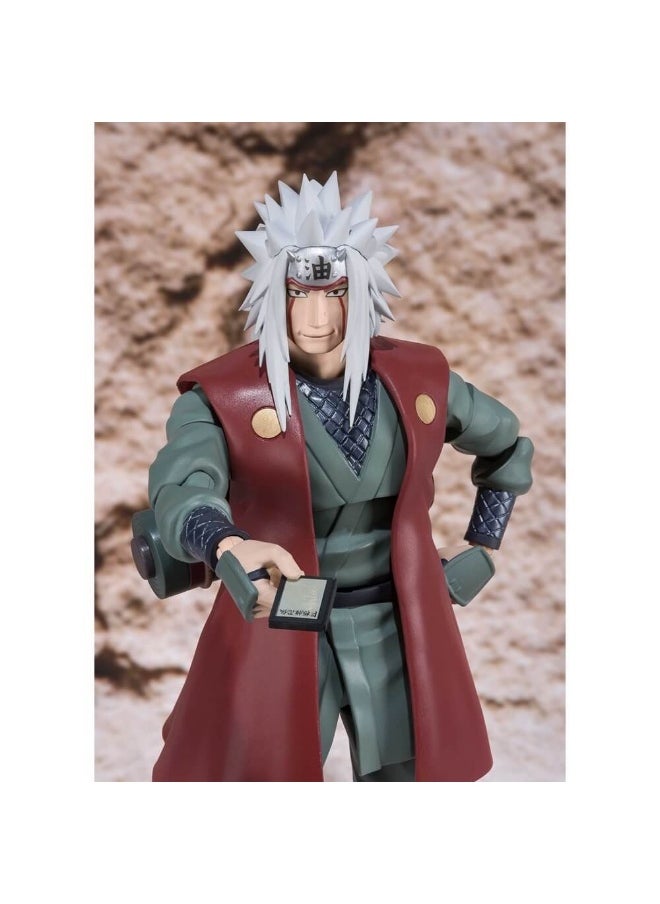 Bandai - Bandai Anime Heroes Naruto Shippuden Jiraiya Figure (17 cm) - Image 1