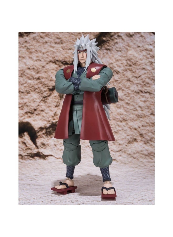 Bandai - Bandai Anime Heroes Naruto Shippuden Jiraiya Figure (17 cm) - Image 1