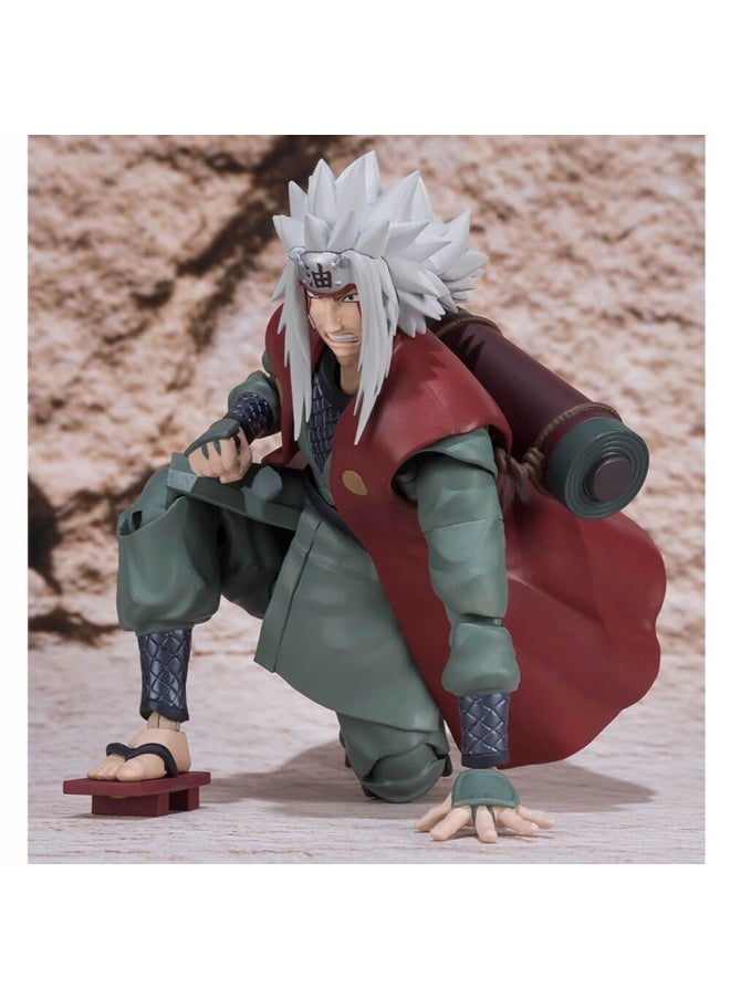 Bandai - Bandai Anime Heroes Naruto Shippuden Jiraiya Figure (17 cm) - Image 1
