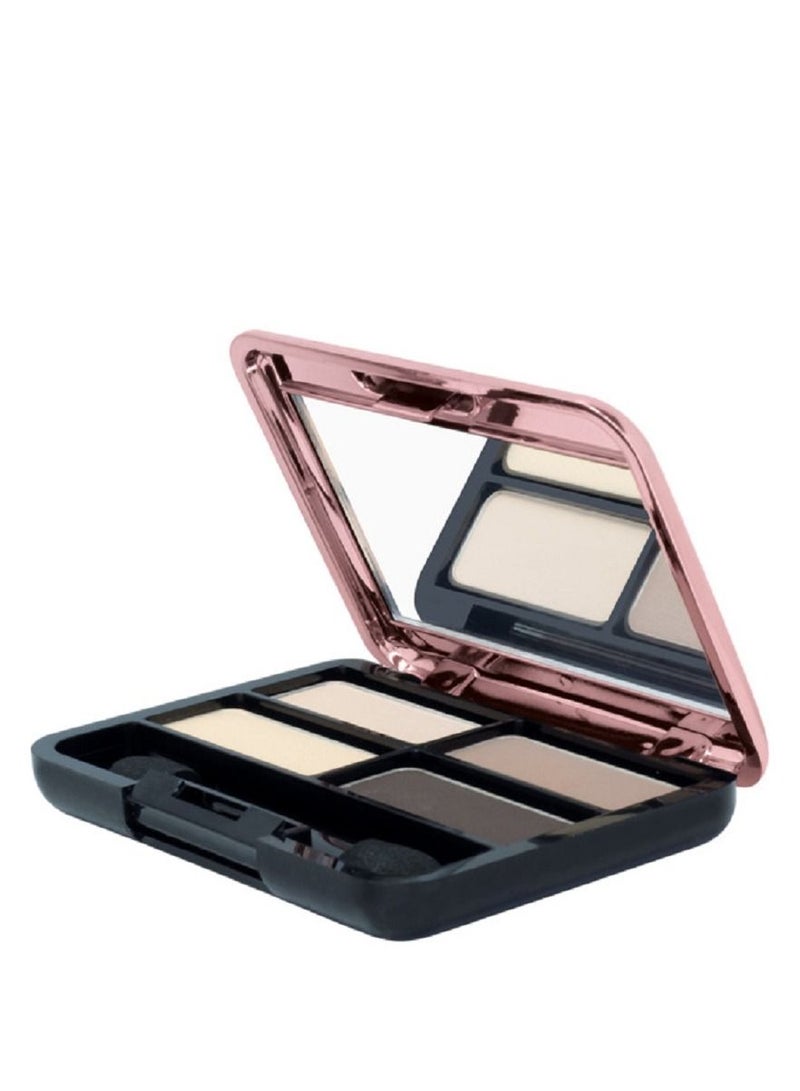 Dermacol Long-lasting matt eye shadow palette  - Image 2