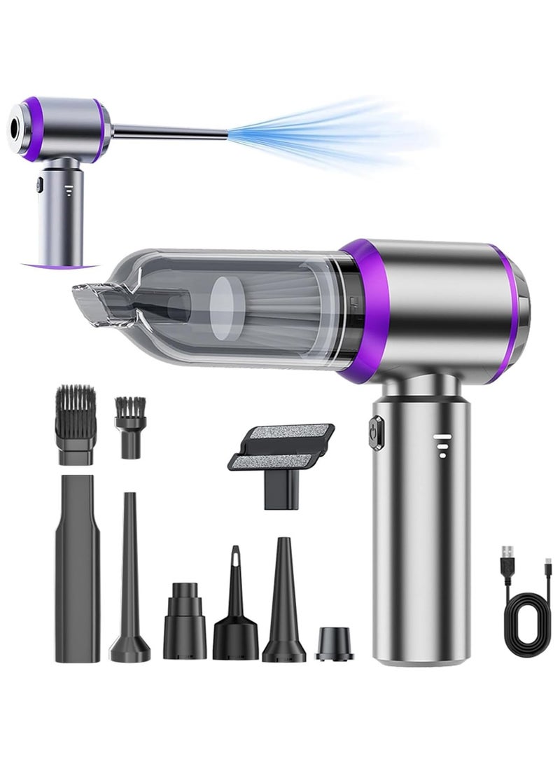 Handheld Car Vacuum Cleaner Cordless，19000PA High Power Car Vacuum Cleaner and Air Duster, 3-in-1 Portable Mini Car Vacuum Cleaner, 120W High Power Hand Held Vacuum for Car, Home, Office, Pet - Image 1