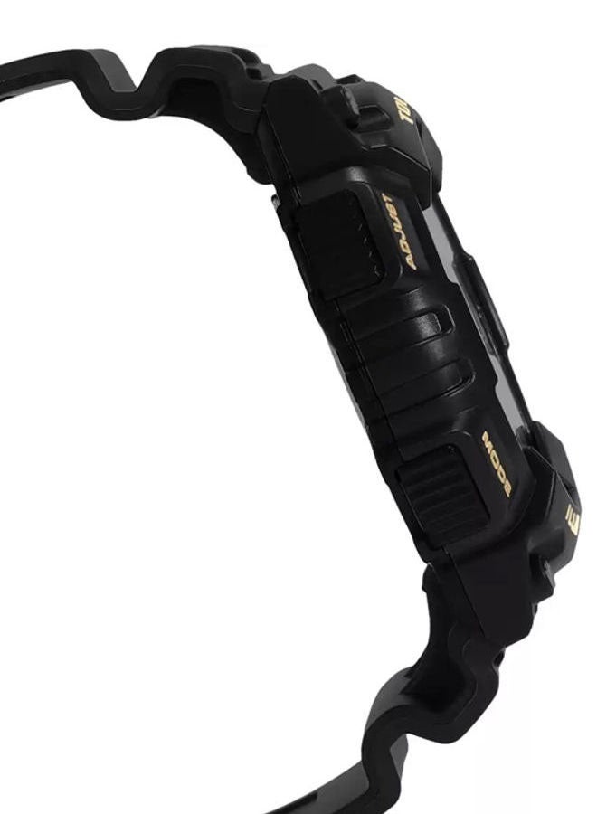 كاسيو ساعة يد كوارتز بعقارب بسوار من الإستانلس ستيل طراز AQ-S810W-1BV - قياس 52 مم - لون أسود رجال - Image 4