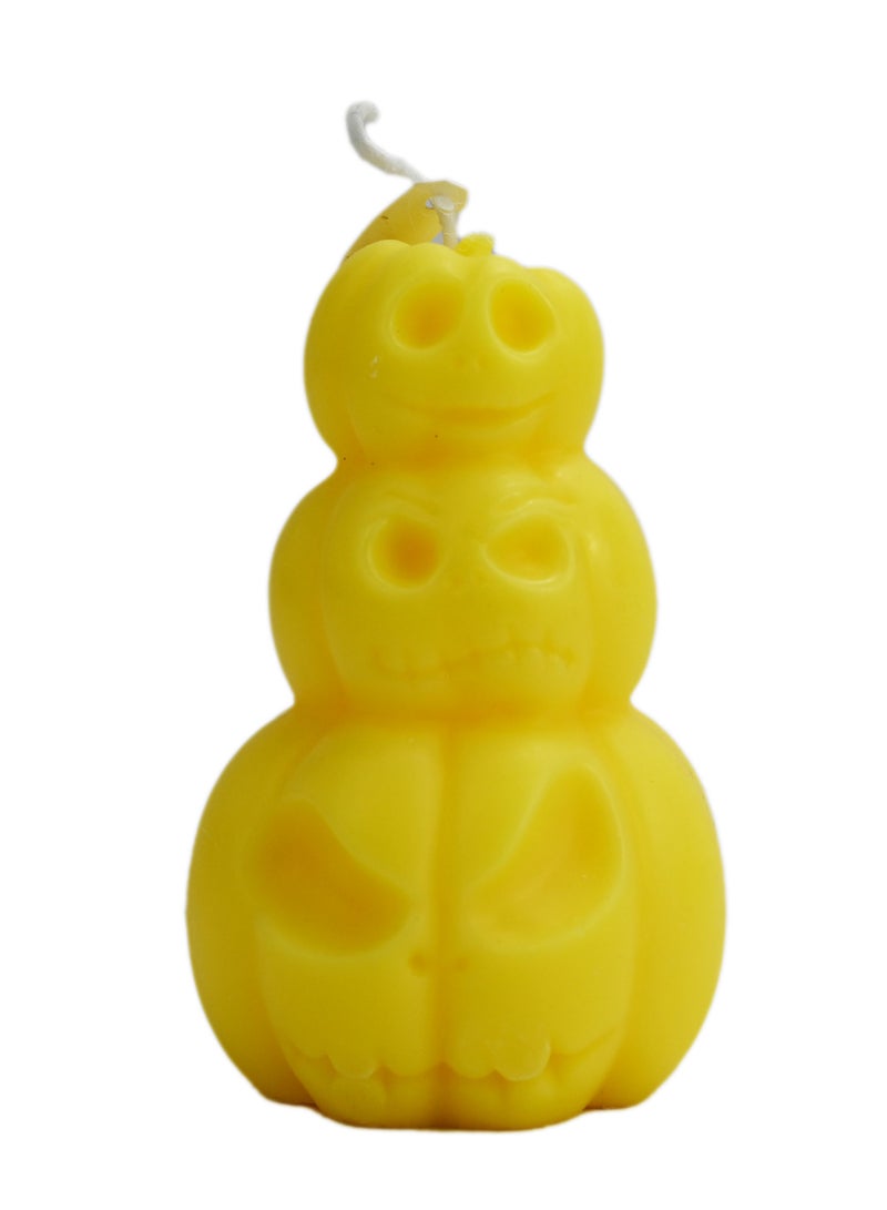 Pumpkin Shaped Scented Candle/ Cool Candles With Smell For Home Decoration/ Nice Odour Candle For Home & Office/ Candles Gifts For Women & Men/ Aromatherapy Scented Candles 