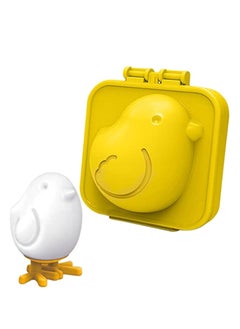 KASTWAVE Cute Chicken Egg Mold, Boiled Egg Shaper, Boiled Egg Mold, Kawaii Egg Tool Chicken Shape, Cute Cartoon Chick Shape Egg Moldfor Children, for Breakfast Omelette Sandwich, Egg Maker Poached  - Image 1