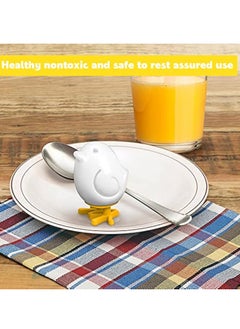 KASTWAVE Cute Chicken Egg Mold, Boiled Egg Shaper, Boiled Egg Mold, Kawaii Egg Tool Chicken Shape, Cute Cartoon Chick Shape Egg Moldfor Children, for Breakfast Omelette Sandwich, Egg Maker Poached  - Image 5