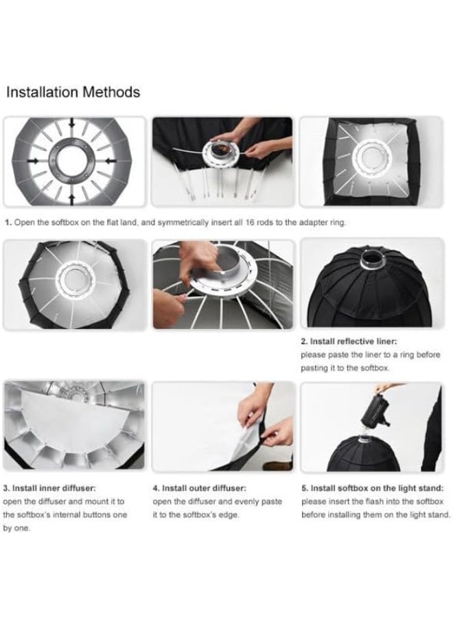 Godox Parabolic Softbox P90H with Bowens Mount - Image 2