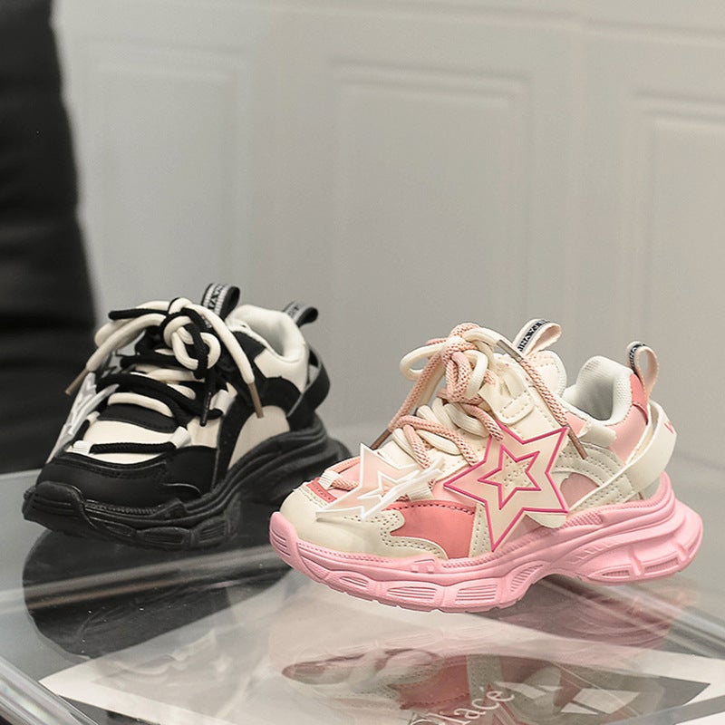 Mesh Sneakers Lightweight Flexible Sole Walking Shoes For Kids Indoor And Outdoor Activities - Image 2