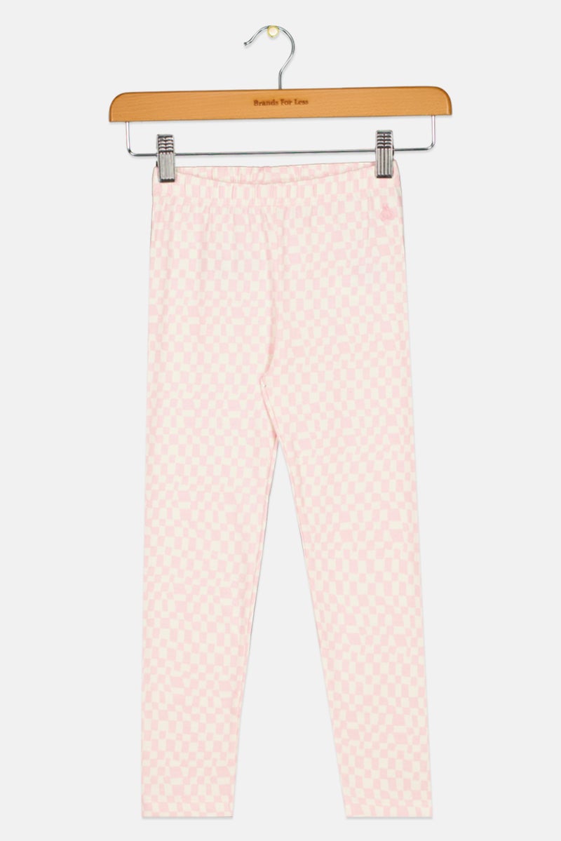 GAP Toddlers Girl Checkered Pull On Leggings, Multicolor - Image 1