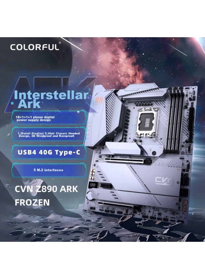Colorful لوحة أم ملونة Cvn Z890 Ark Frozen V20 Ddr5 تشونغتشو، تدعم 285k/265k/245k - Image 1
