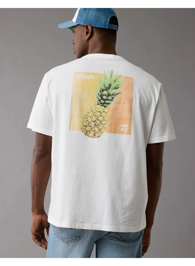 امريكان ايجل Graphic Crew Neck T-Shirt