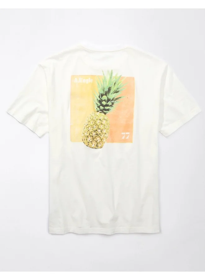 امريكان ايجل Graphic Crew Neck T-Shirt