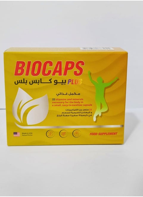 Bio Caps Plus vitamins and minerals 30 capsules