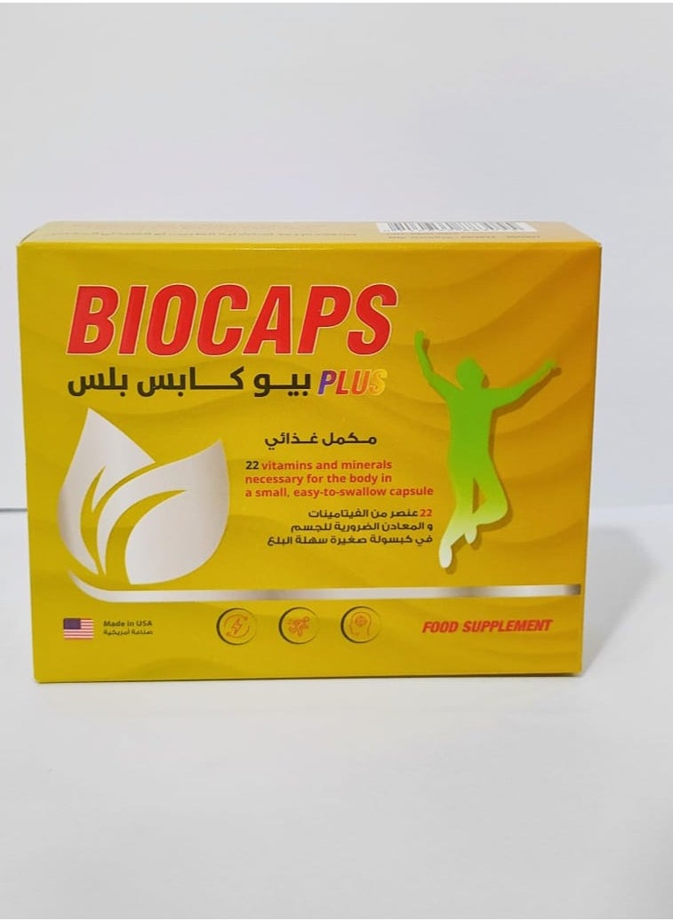 ECKHART - Bio Caps Plus vitamins and minerals 30 capsules - Image 1