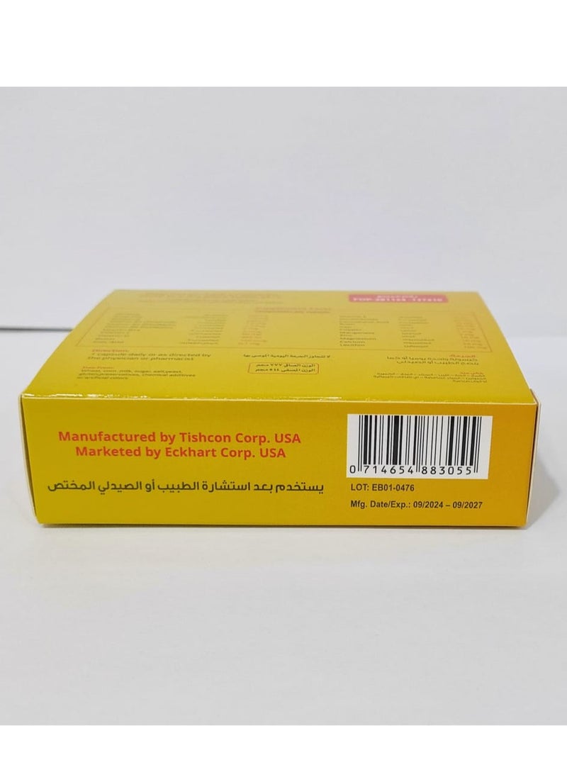 ECKHART - Bio Caps Plus vitamins and minerals 30 capsules - Image 1