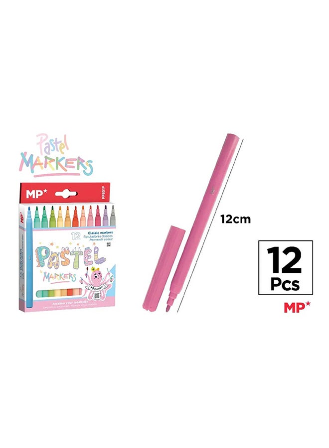 MP مجموعة هايلايتر باستيل - 6 درجات ناعمة