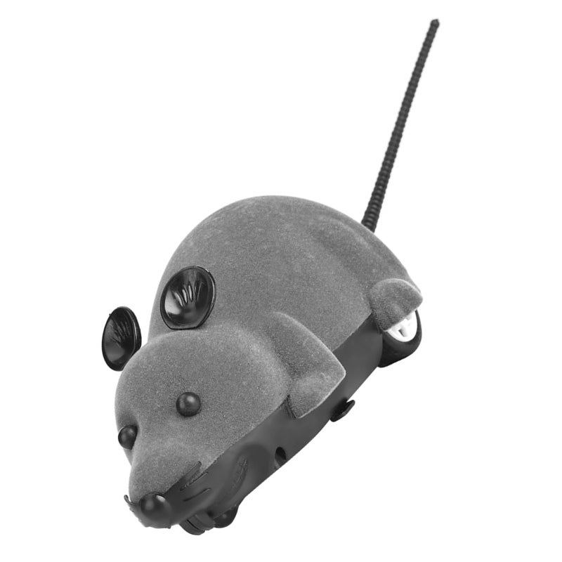 Wireless Electronic Mouse Toy: Gray ABS Plastic, Remote Controlled With 2 Modes, 7.5m Signal Range - High Simulation Realistic Appearance for Cat Dog Play & Pranks - Image 4