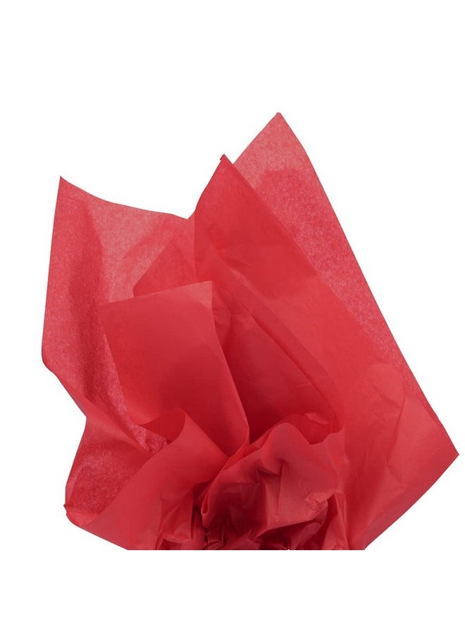 JAM Paper Tissue Paper - Red - 10 Sheets/Pack  - Image 1