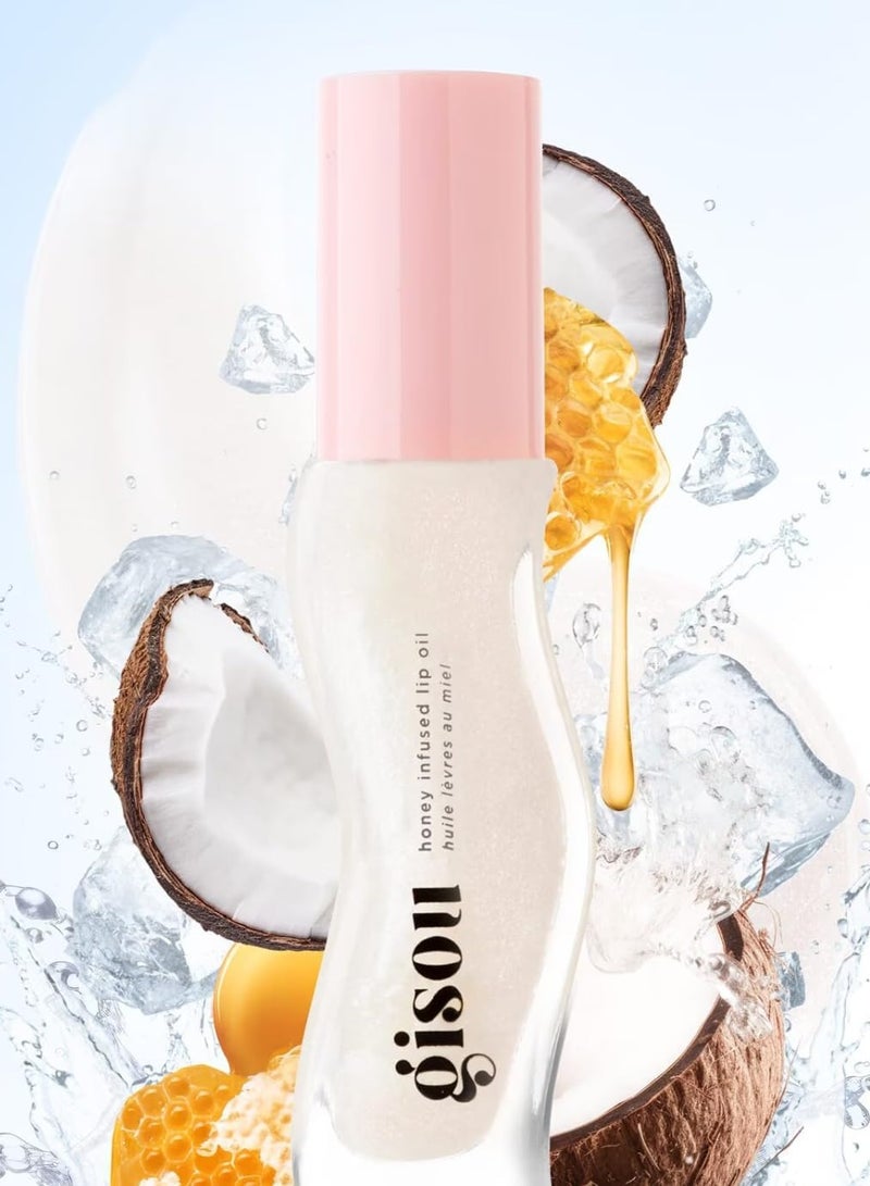 جيسو زيت الشفاه جيسو بنكهة العسل وجوز الهند - مرطب شفاف - 8 مل - Image 3