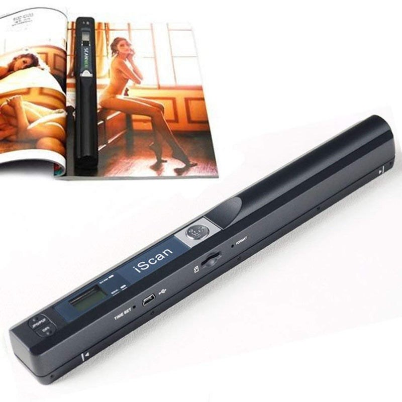 Microware Handheld Magic Wand Portable Scanner Kit for Document and Image, OCR Software, JPG/PDF, 900DPI, Color/Mono - Image 5