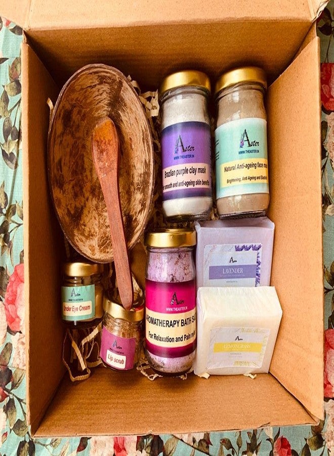 Aster selfcare hamper, rakhshabandhan Gifting, care hamper, SPA at home, - Image 1