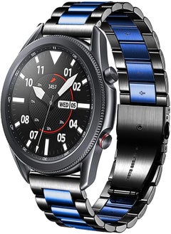 DEALELE DEALELE Strap Compatible with Samsung Galaxy Watch 46mm / Galaxy Watch 3 45mm, 22mm Stainless Steel Metal Replacement Bands for Huawei Watch 4/4 Pro / 3/3 Pro / GT4 / GT3 46mm 