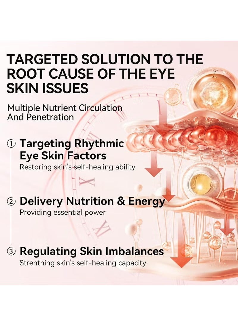 لان بينا الببتيدات Hydra-Gel Eye Patches للدوائر المظلمة والعيون المنتفخة ، وتقليل تحت أكياس العين والتجاعيد الناعمة ، ومكافحة الشيخوخة ، ووسائد العناية بالبشرة للعين مع الكولاجين القابل للذوبان والببتيدات - 30 أزواج - Image 3