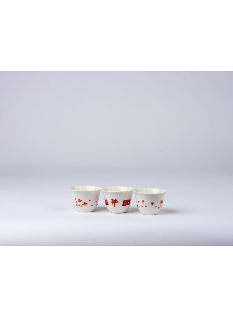 عيد الاتحاد متّحدين x مسكه - مجموعة فناجين - Image 2