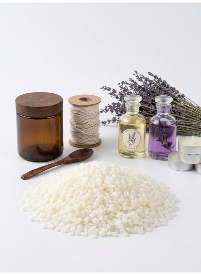 Organic Granulated Soy Wax For Candle Making 500g