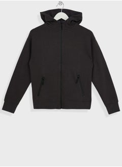 Kids Essential Zip Through Hoodie