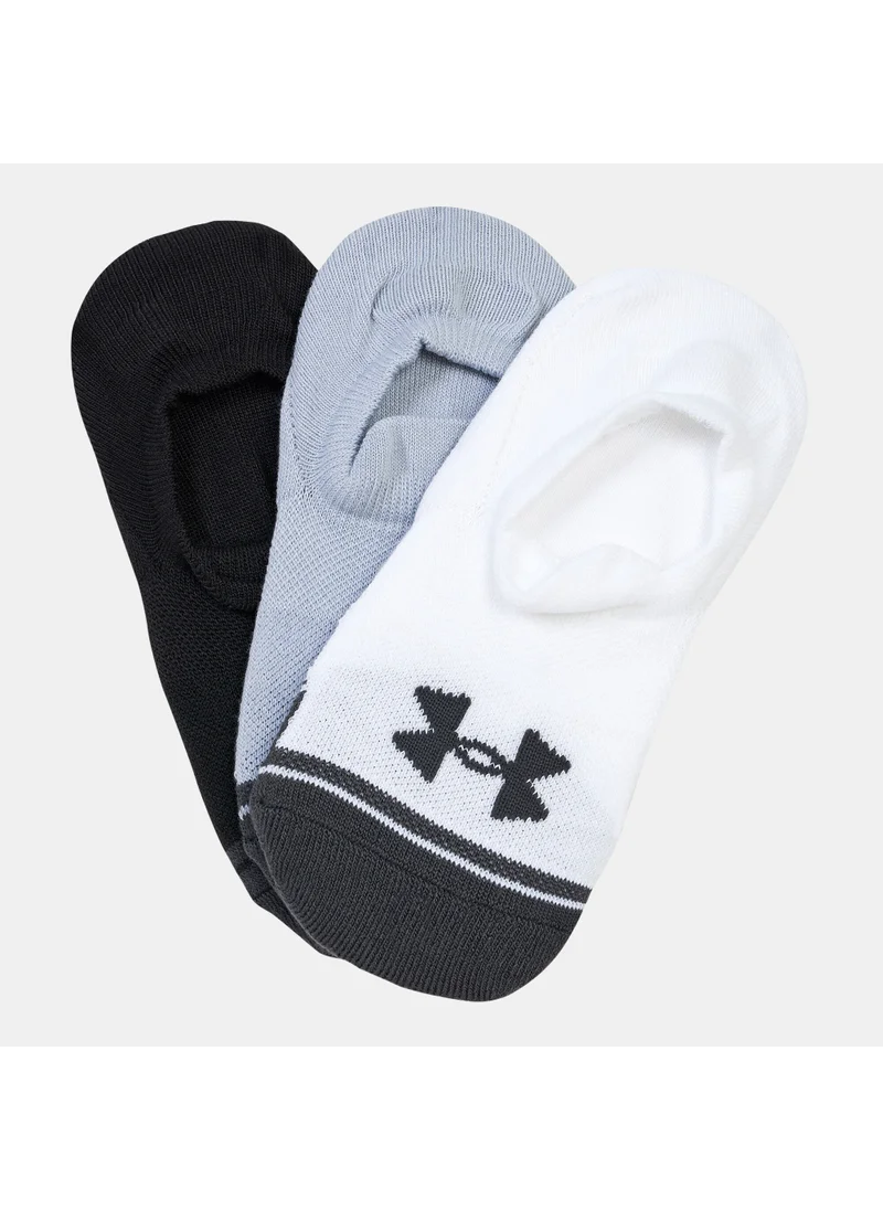 UNDER ARMOUR UA Performance Tech No-Show Socks (3 Pack)