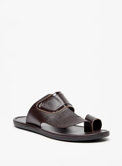 shoexpress Textured Slip On Arabic Sandals