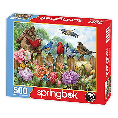 Springboks 500 Piece Jigsaw Puzzle Morning Serenade Made in USA - Image 5