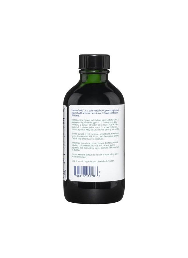 Vitanica Immune Tonic, Black Elderberry Syrup, Immune Support, 4 Ounce  - Image 3